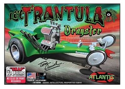 Atlantis Models 1/32 Lil' Tarantula Dragster Tom Daniel (Snap Kit) Plastik 