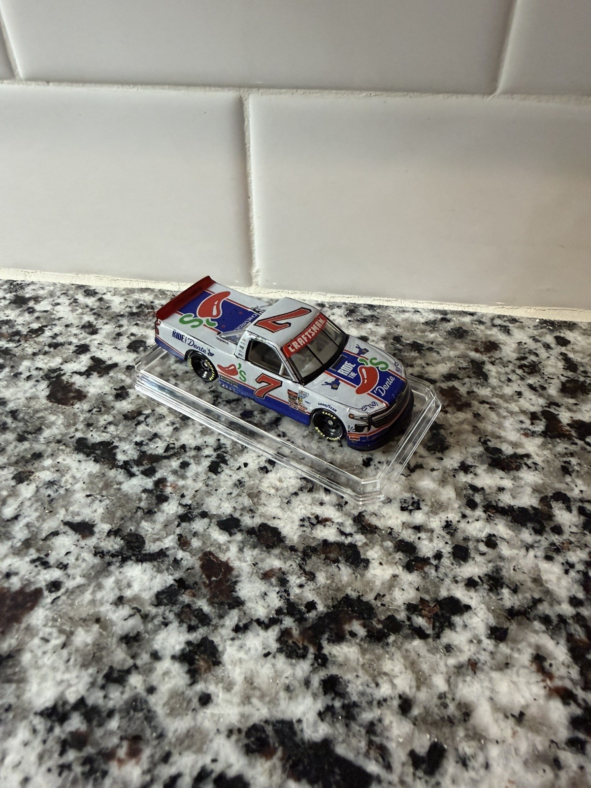 Son Hocevar #7 2026 Ride The Dente Truck 1:64 Custom Diecast