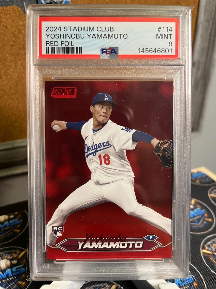 2024 Topps Stadium Club - Yoshinobu Yamamoto #114 for sale | eBay