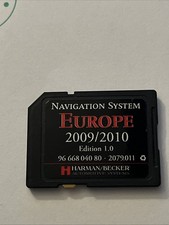 CARTE SD GPS EUROPE DE PEUGEOT CITROEN NAVIGATION 2009/2010