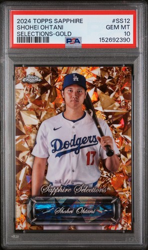 2024 Topps Chrome Sapphire Selections #SS-12 Shohei Ohtani Dodgers