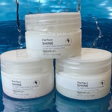 Perfect SHINE Clarifying Scalp Scrub by NatureLab Tokyo - 1.5 oz/44g NWOB