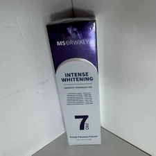 MSDRWIKEY 7-Pro Toothpaste with 7 Probiotics  Intense Whitening 4.23 oz Sealed