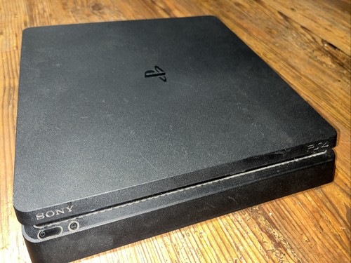 Sony PlayStation 4 Slim PS4 500GB Black Console - Console Only - Read SEE VIDEO