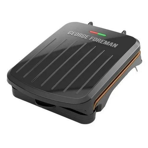 George Foreman GR012F-1TG: 2 Serving Contact Grill - Bronze & Black