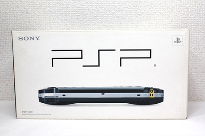 Sony PSP 1000 Ceramic Black Region Free PlayStation Porta Japanese