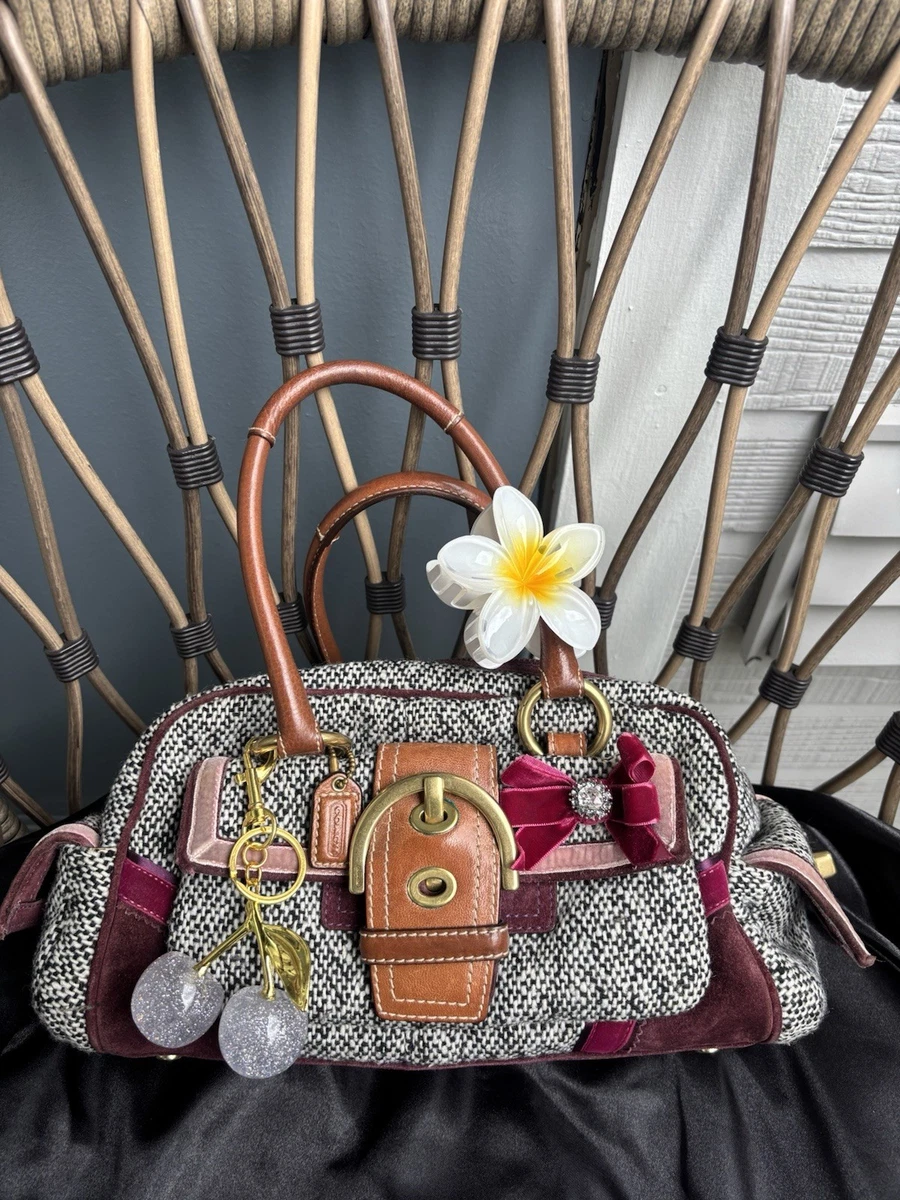 Coach Tweed Exterior Bags & Handbags for Women for sale - eBay