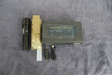 POWER STYLE SKNSL RECHARGEABLE FLASHLIGHT WATERPROOF IN CASE