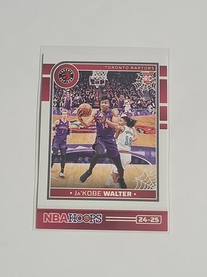 Ja'Kobe Walter 2024-25 Panini Haunted Hoops #255 Rookie Card (RC