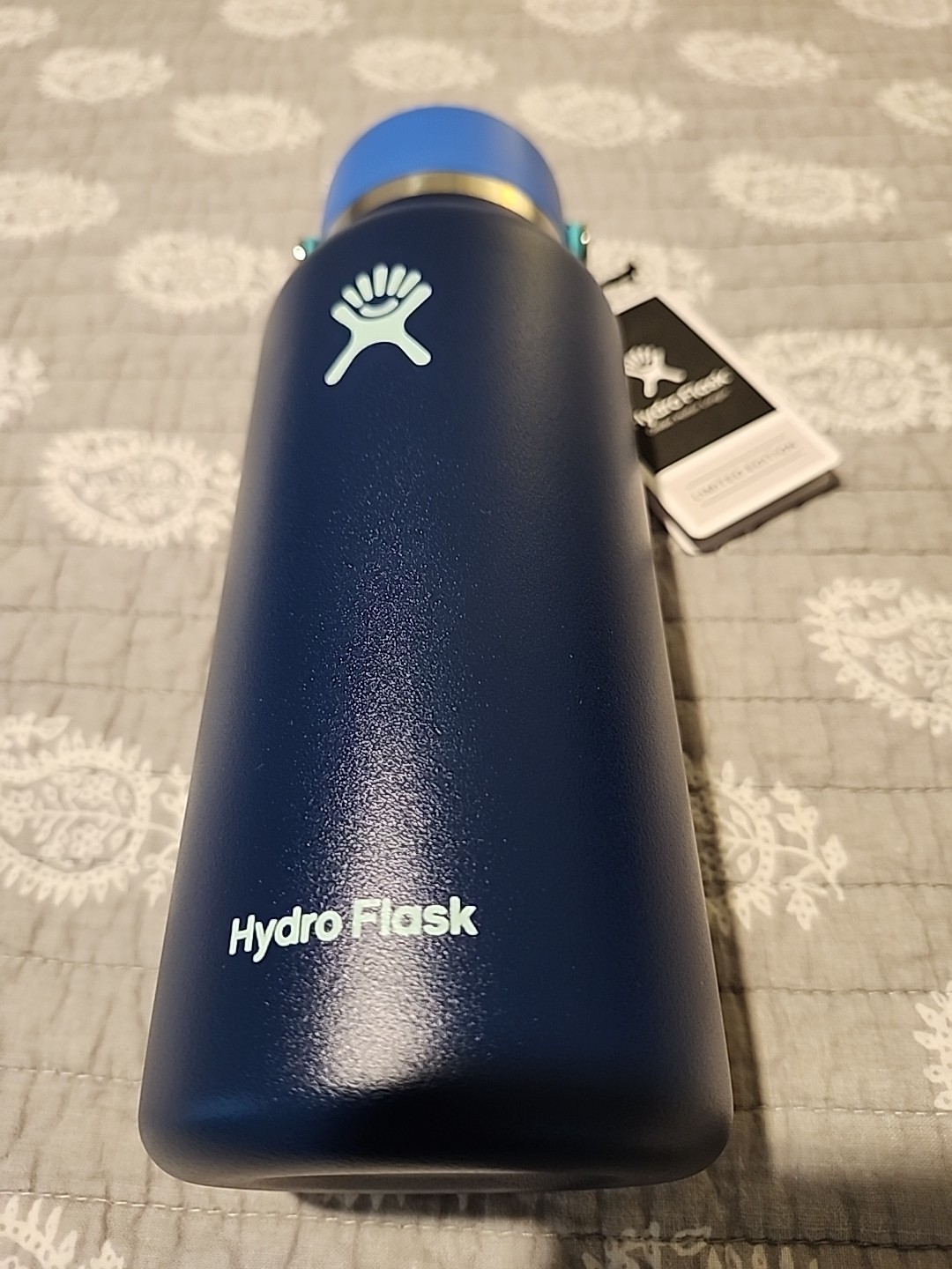 B/N Limited Edition Hydro Flask 32oz Wide Mouth Flex Straw W