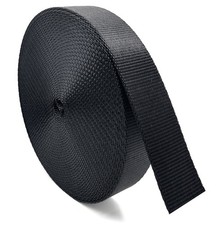 1 Roll 10Yards Nylon Webbing Fastening Straps Flat for Chairs,Hammocks,Towing...