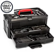 1/4 In., 3/8 In. and 1/2 In. Drive Mechanics Tool Set (300-Piece)