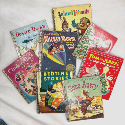 Antique and Vintage Books, Rare 1890's Nirvana Rice Paper, & 1950's Disney - Picture 11 of 13