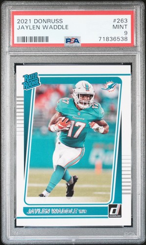 Jaylen Waddle #D-10 Prices | 2021 Panini Chronicles Dynagon Rookies | Football Cards Jaylen Waddle #D-10 Prices | 2021 Panini Chronicles Dynagon Rookies | Football Cards