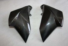 ECOPES DE RADIATEUR KAWASAKI Z800 Z800E 100% CARBONE BRILLANT