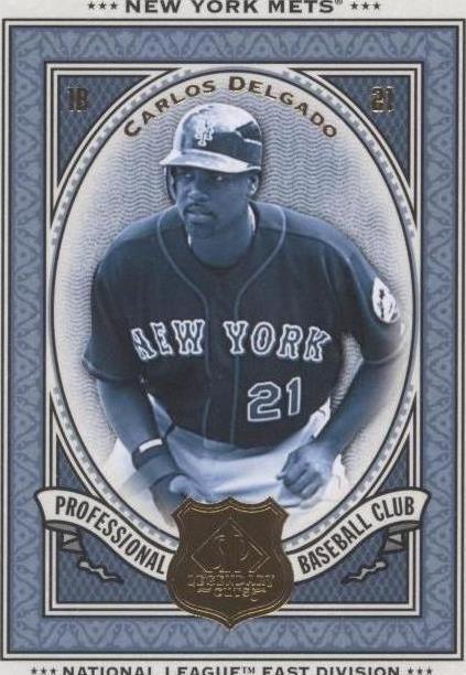 2009 SP Legendary Cuts - Carlos Delgado #21 - 1 of 1