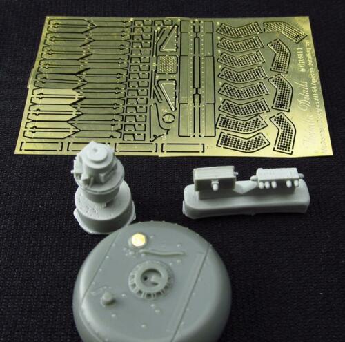 Detalles metálicos MDR4820 - 1/48 - AH-64 Apache. Piezas de resina y PE de radar LongBow - Imagen 10 de 10