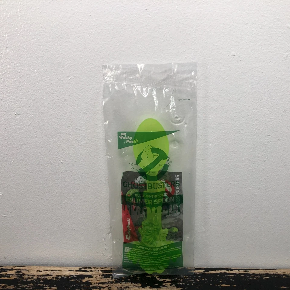 Ghostbusters Cuchara Delgada Sonic Drive En Paquete Loco Juguetes Brillo Coleccionable Sellado Foto 2 de 4