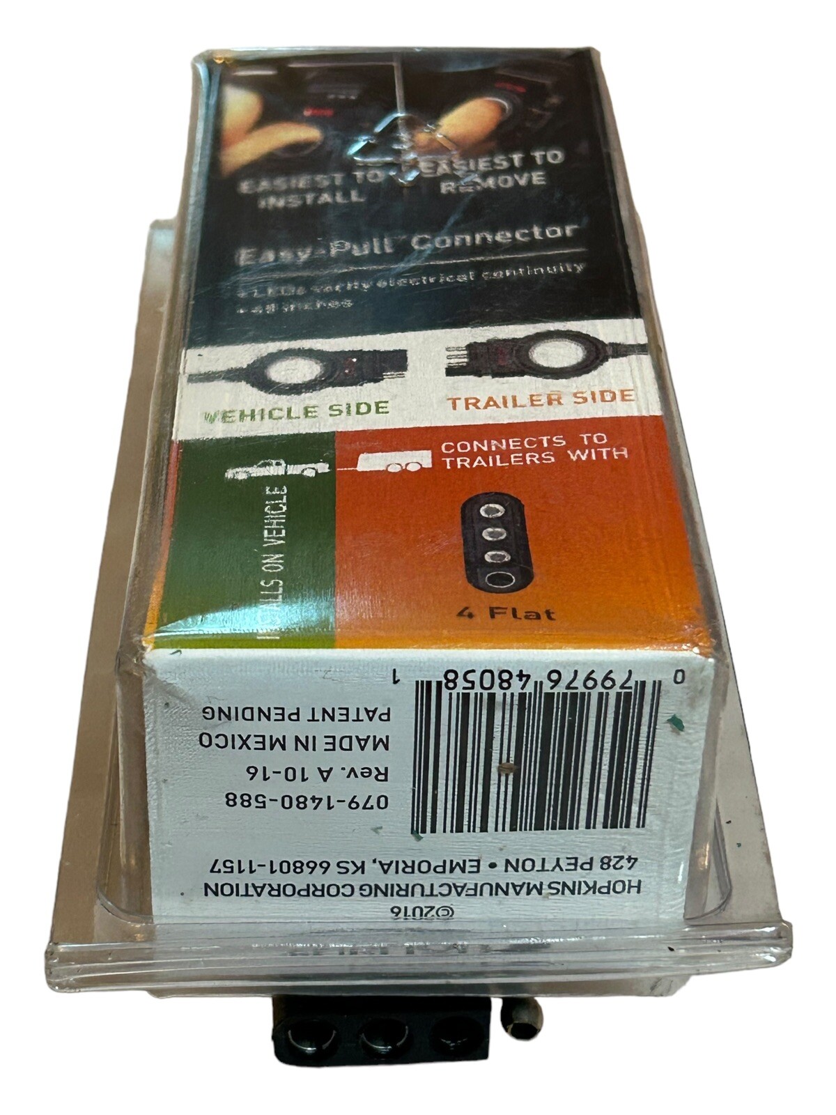 4 Flat Vehicle Connector Hopkins Towing Solutions - Endurance Grade - 48058