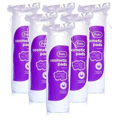 Product Image for 480 Cosmetic Smooth 100% PURE COTTON Wool Pads Discs 480 Count (Pack of 1)