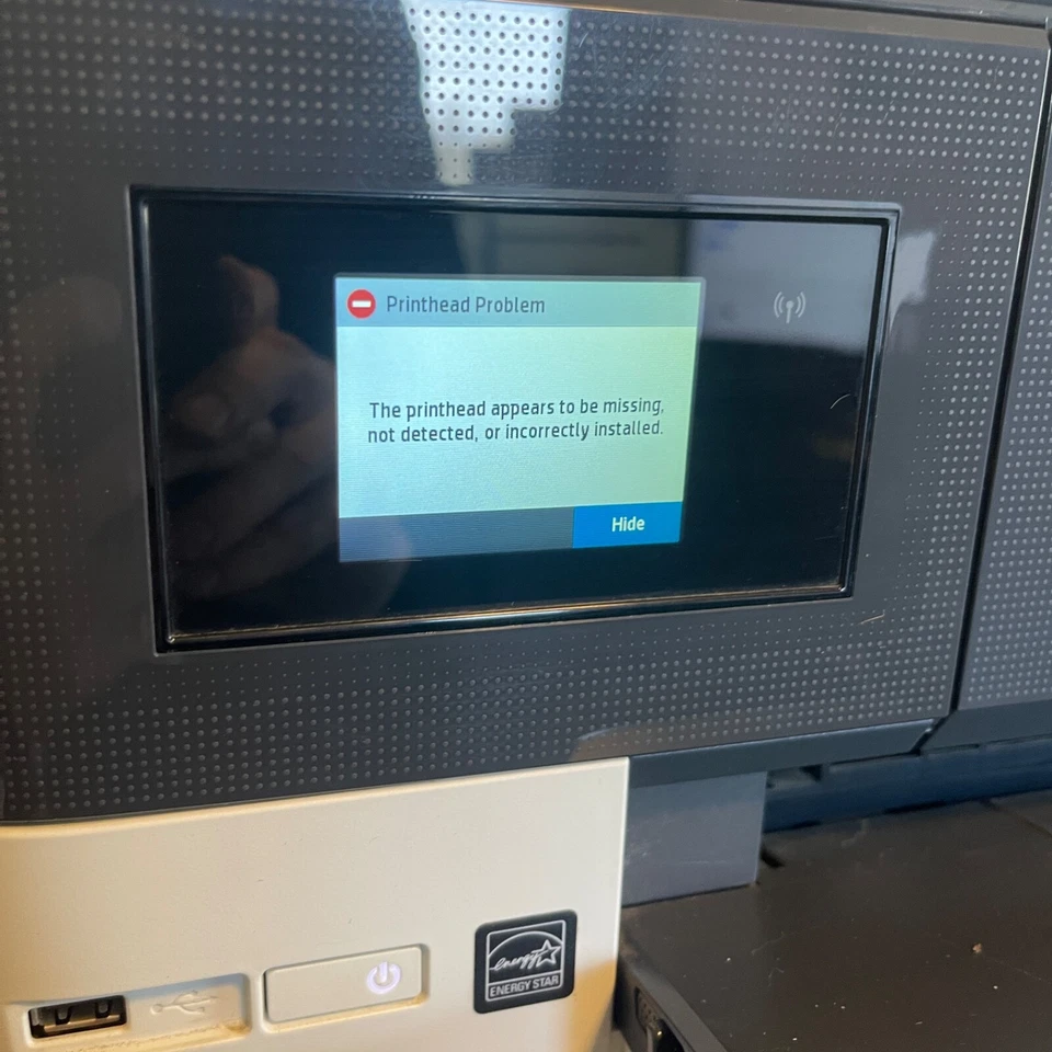 HP OfficeJet Pro 7740 Wide Format All-in-One Printer - PRINTHEAD PROBLEM - READ - Image 3 of 4