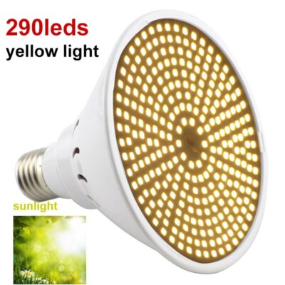 Full Spectrum 290 LED indoor plant lamp Flower Grow light bulbs E27 Phyto Lamp
