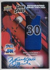 2021 Upper Deck Space Jam  01/99 NNEKA OGWUMIKE as Arachnneka AUTO JERSEY PATCH