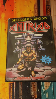 Antiriad (Palace 1986) Commodore 64 (Disk, Comic, Box) works 8-bit classic
