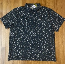 Under Armour Men's UA Playoff 3.0 Printed Polo 1378677-418 NWT 2XL