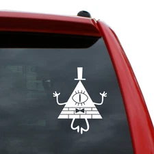 Gravity Falls - Bill Cipher Vinyl Decal | 5" tall