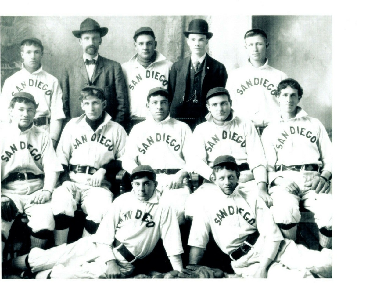 1904 SAN DIEGO PADRES PCL TEAM 8X10 PHOTO BASEBALL CALIFORNIA USA