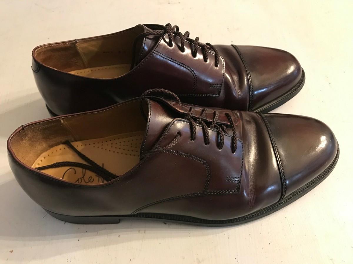 cole haan burgundy dress shoes Cole Haan Penny Loafers Oxblood Burgundy Leather Dress Shoes Sz 12