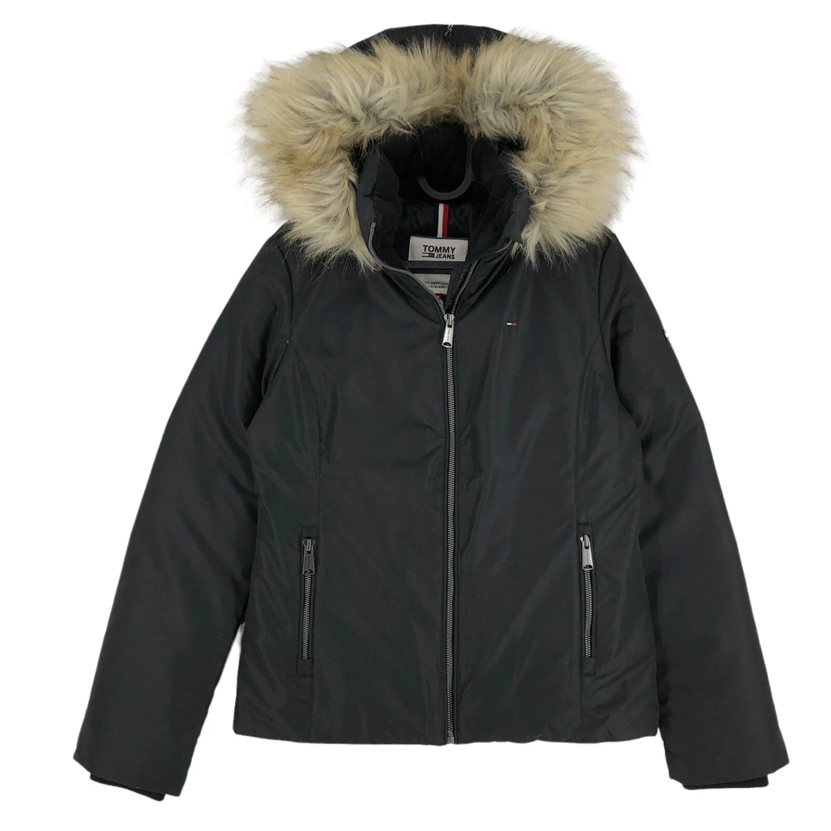 Tommy hilfiger clearance coat womens black