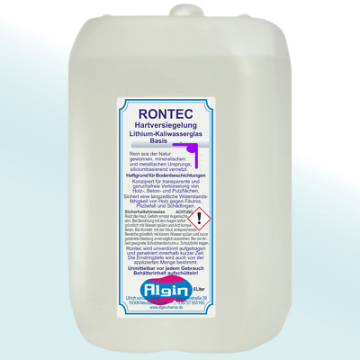 Rontec-Basis 4 Liter Tief-Verkieselung Kaliwasserglas + Lithiumwasserglas 