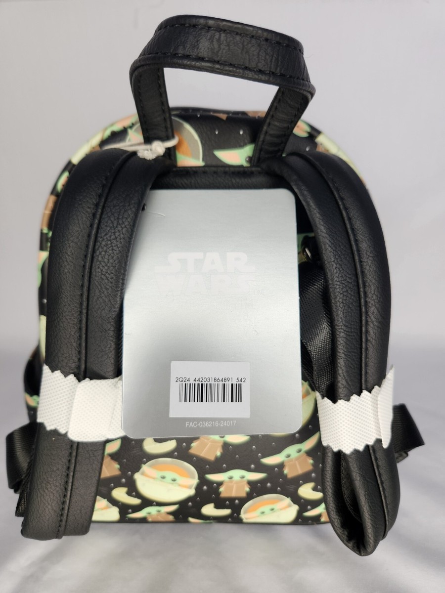 YODA Grogu Loungefly Mini Backpack Star Wars: The Mandalorian
