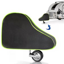 Universal Caravan Hitch Cover Grey Trailer Tow Ball Coupling Lock Cover