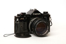 Canon A1 Gehäuse ! Canon FD 50mm F/1.4 SSC ! Datenrückwand ! Vom  Fachhändler !