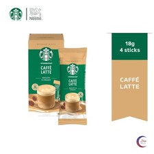  5 BOX INSTANT STARBUCKS LATTE 4SX18G