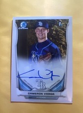2014 Bowman Draft - Chrome Draft Pick Autographs #BCA-CVA Cameron Varga (AU, RC)