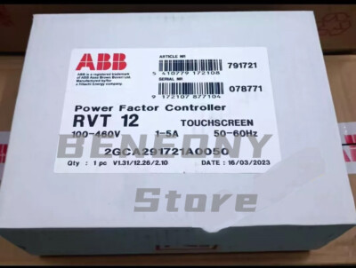1PC New ABB RVT-12 Power Factor Controller RVT 12 Fastshipping