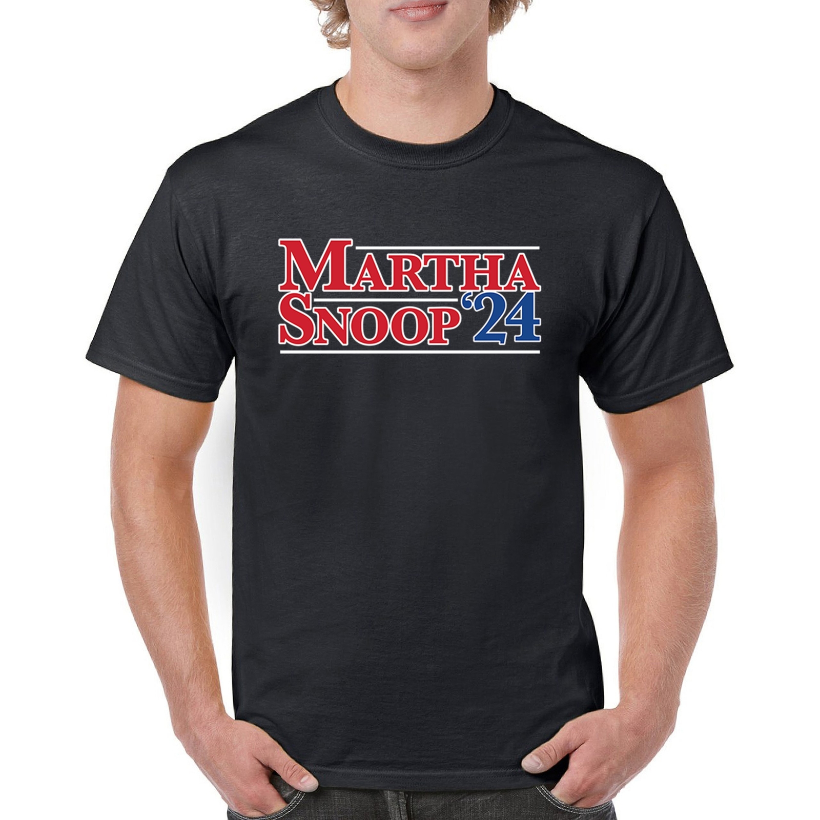 ALTRA T shirt Martha Snoop 2024 for President divertente elezione umoristica meme da uomo