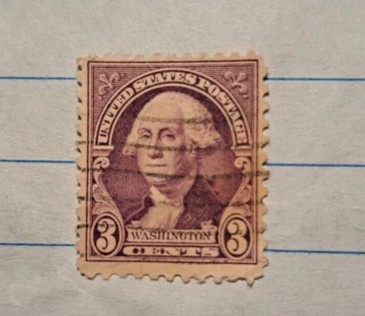 George Washington 3 Cent Stamp In Used Us Stamps (1901-Now) for