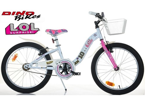 Bicicletta 20 LOL SURPRISE! BAMBINA ETÀ 7/11 ANNI ALTEZZA 120/145 CM DINO  BIKES | eBay