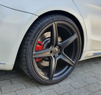 4x 19 Zoll AX7 Felgen für Mercedes SL SLK SLC Klasse R230 R231 600 R172 AMG-Line