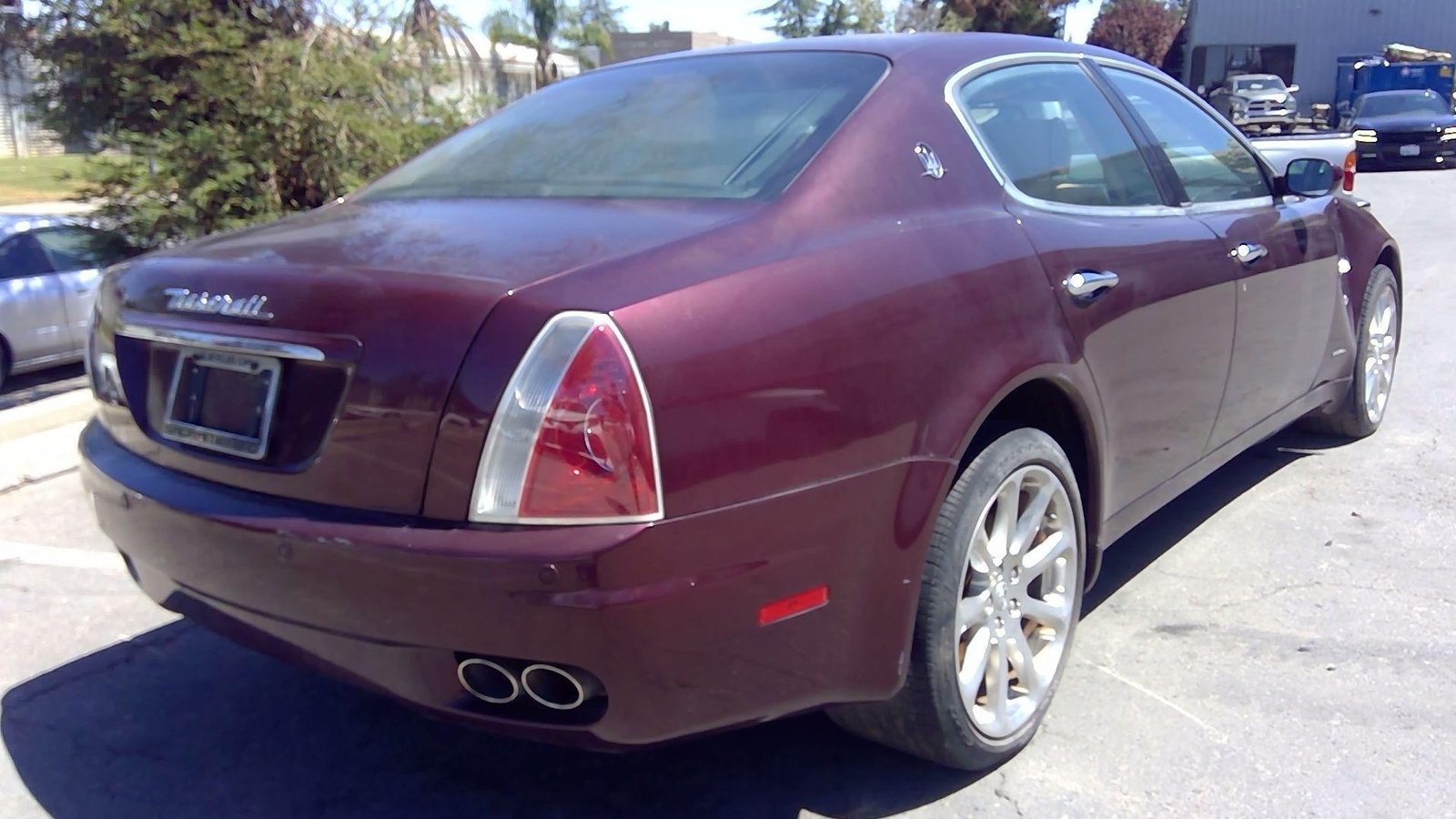 08 MASERATI QUATTROPORT A/c Condenser 4.2L Engine