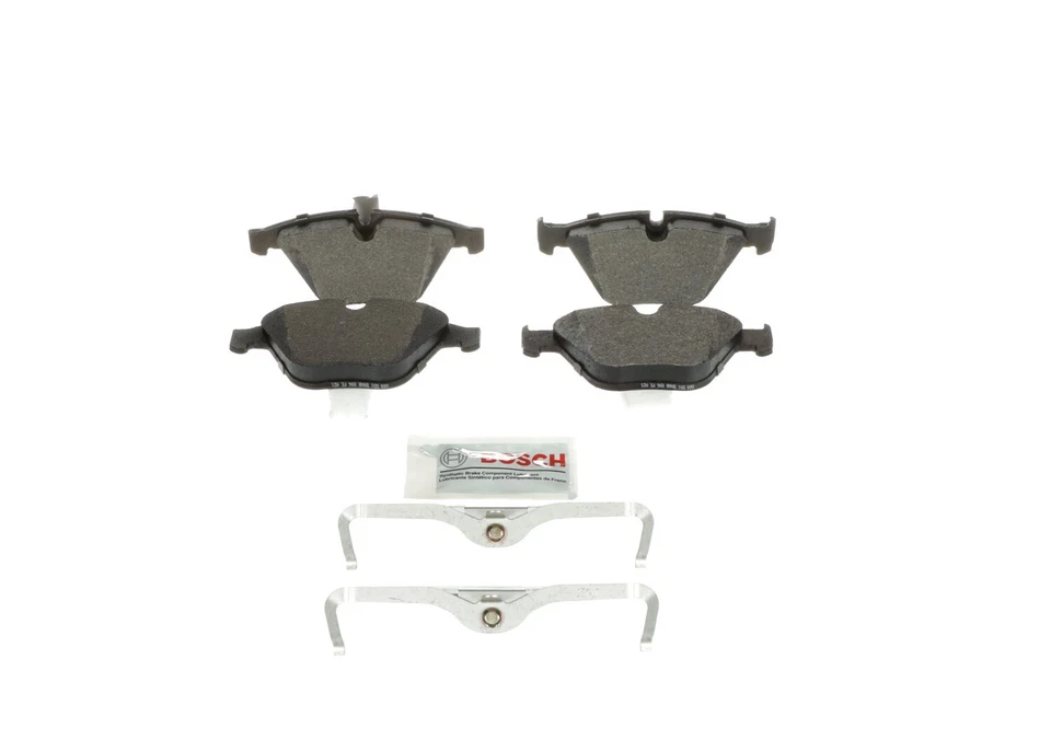For 2006-2010 BMW 650i Bosch Semi-Metallic Brake Pads with Hardware Front 2007 - Image 4 of 4