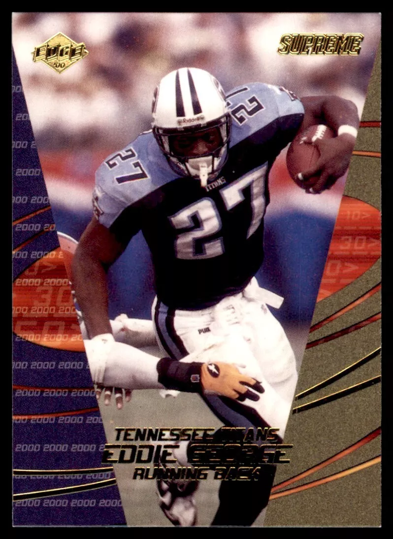 Eddie George trading card