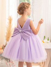 Vestidos Morado Para Ni a de Princesas Fiesta Quinces Bodas Cumplea os de Encaje