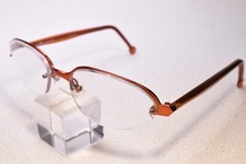 L.A.EYEWORKS WHIRL 597 TITANIUM EYEGLASS/SUNGLASS FRAMES 55 18/135 JAPAN