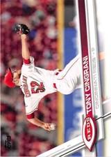 2017 Topps #698 Tony Cingrani NM-MT Reds ID:10141